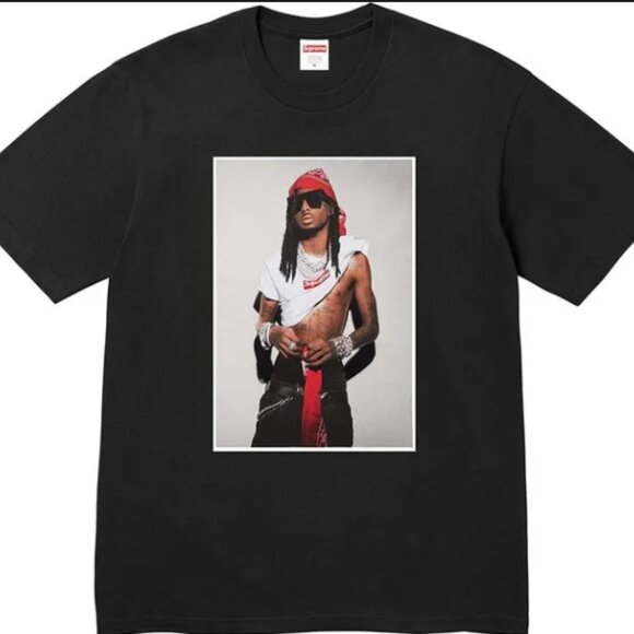 Supreme Other - Supreme Playboi Carti Photo Tee Black Large